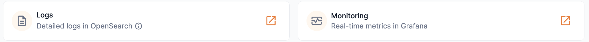 Endpoint logs and monitoring
