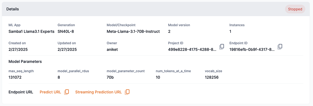 Endpoint window for legacy V1 V2 APIs